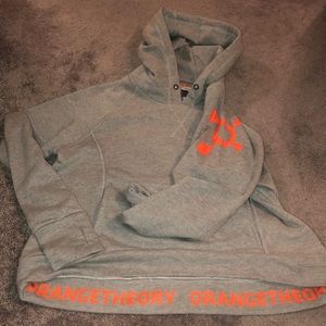 OrangeTheory cropped hoodie
